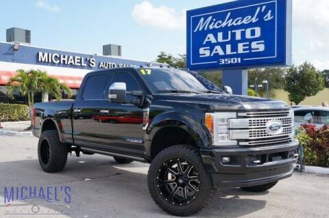 2017 Ford F-250 Super Duty for sale at Michael's Auto Sales Corp in Hollywood FL
