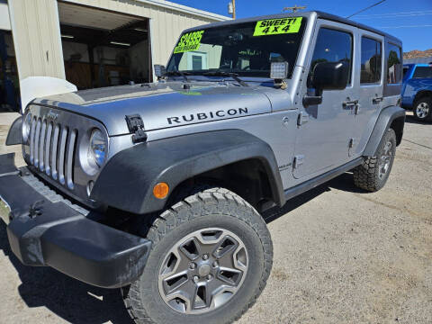 2014 Jeep Wrangler Unlimited for sale at Canyon View Auto Sales in Cedar City UT