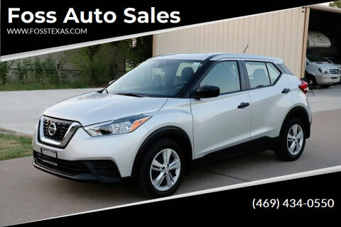 2020 Nissan Kicks for sale at Foss Auto Sales in Forney TX