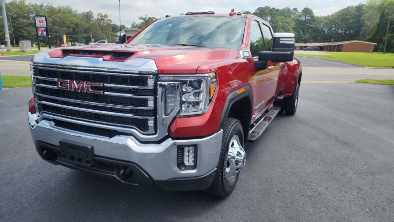 Used 2022 GMC Sierra 3500HD SLT with VIN 1GT49UEY1NF124912 for sale in West Point, VA