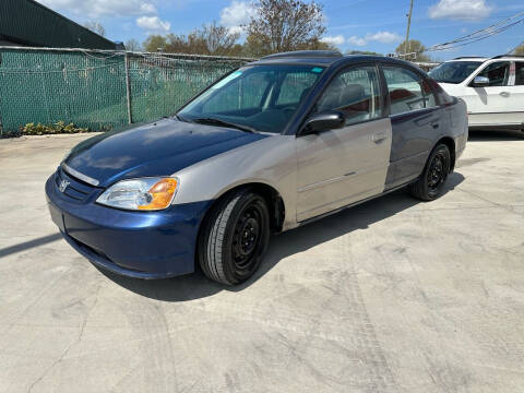 2002 Honda Civic for sale at Diana Rico LLC in Dalton GA