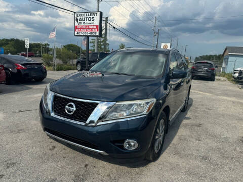 2015 Nissan Pathfinder for sale at Excellent Autos of Orlando in Orlando FL