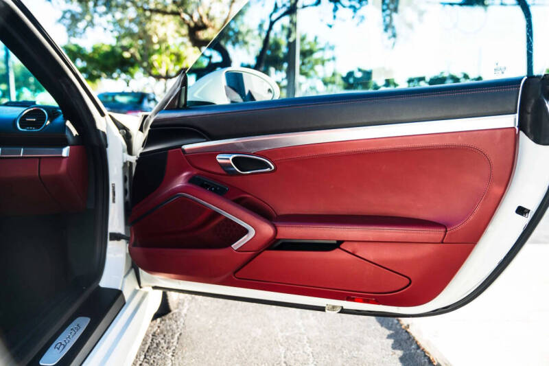 2017 Porsche 718 Boxster