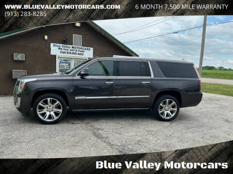 2016 Cadillac Escalade ESV for sale at Blue Valley Motorcars in Stilwell KS