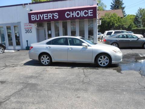 2007 Lexus ES 350 for sale at Buyers Choice Auto Sales in Bedford OH