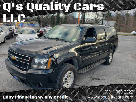 2012 Chevrolet Suburban for sale at Q's Quality Cars LLC in Capitol Heights MD