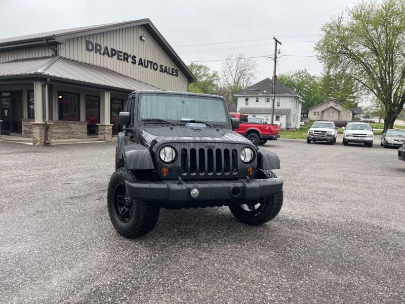 2008 Jeep Wrangler Unlimited for sale at Drapers Auto Sales in Peru IN