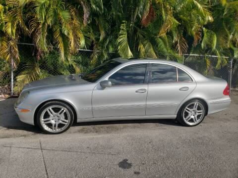2003 Mercedes-Benz E-Class for sale at Dykes Auto Connection in Lauderhill FL