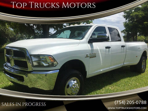 2016 RAM Ram Pickup 3500 for sale at Top Trucks Motors in Pompano Beach FL