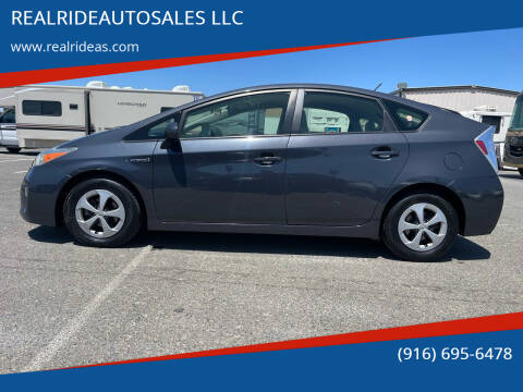 2012 Toyota Prius for sale at REALRIDEAUTOSALES LLC in Sacramento CA