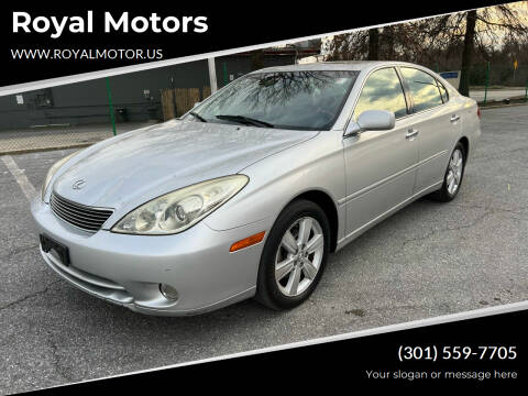 2005 Lexus ES 330 for sale at Royal Motors in Hyattsville MD