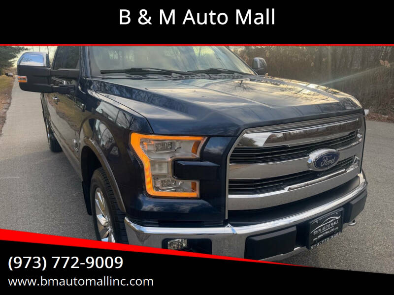 2015 Ford F-150 for sale at B & M Auto Mall in Clifton NJ