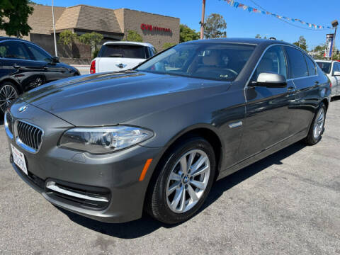 2014 BMW 5 Series for sale at TRAX AUTO WHOLESALE in San Mateo CA