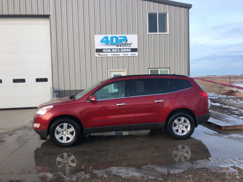 2012 Chevrolet Traverse for sale at 402 Autos in Lindsay NE