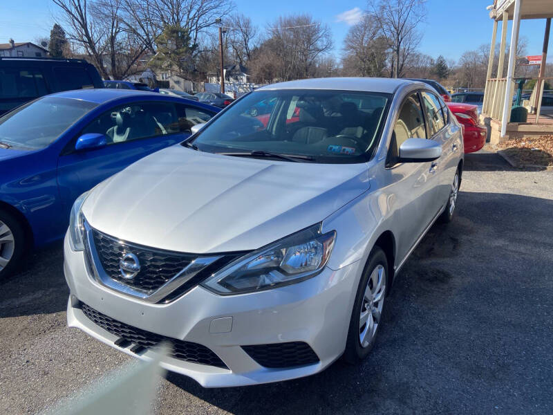 2017 Nissan Sentra for sale at GALANTE AUTO SALES LLC in Aston PA