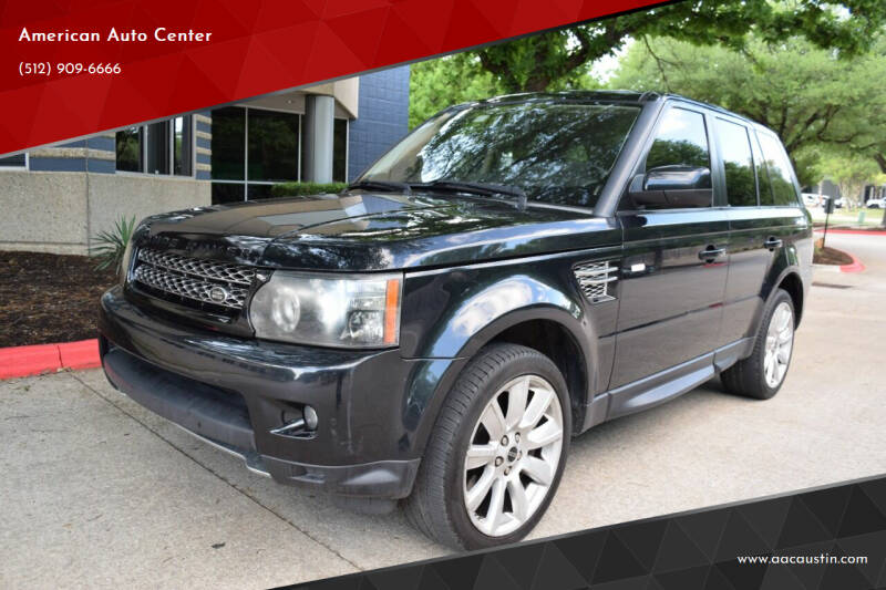 2012 Land Rover Range Rover Sport for sale at American Auto Center in Austin TX
