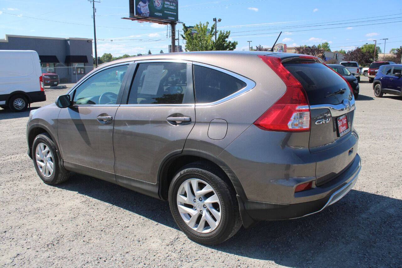 2015 Honda CR-V for sale at Jennifer's Auto Sales & Service in Spokane Valley, WA