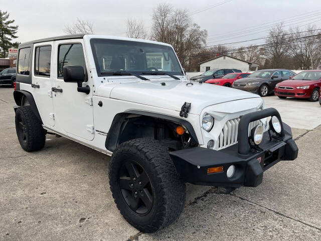 2015 Jeep Wrangler Unlimited for sale at Capital Auto Financing in Redford, MI