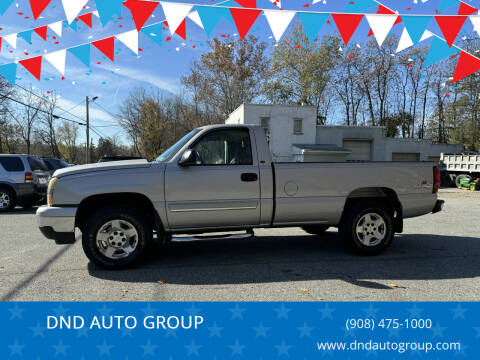 2006 Chevrolet Silverado 1500 for sale at DND AUTO GROUP in Belvidere NJ