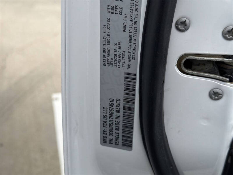 2021 RAM 2500 Big Horn