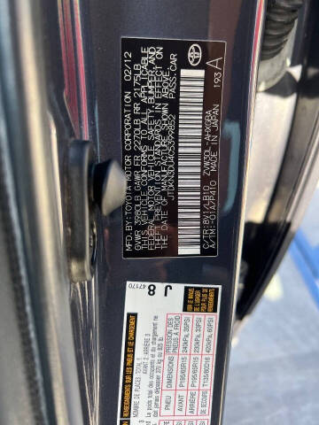 2012 Toyota Prius Four