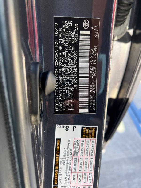 2012 Toyota Prius Four