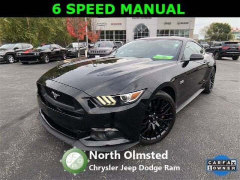 2017 Ford Mustang for sale at North Olmsted Chrysler Jeep Dodge Ram in North Olmsted OH