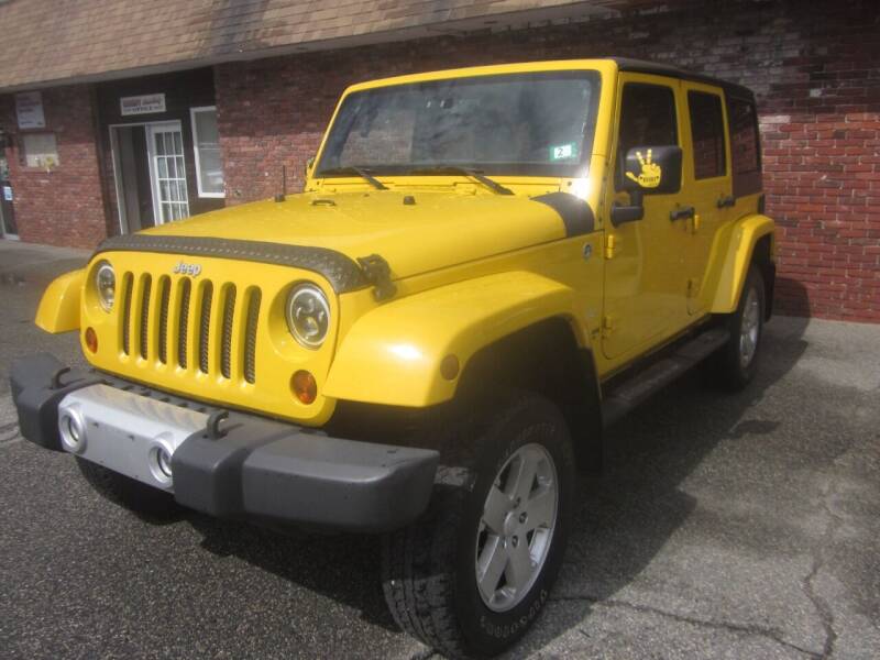 2011 Jeep Wrangler Unlimited for sale at Tewksbury Used Cars in Tewksbury MA
