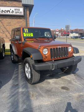 2011 Jeep Wrangler for sale at Performance Motor Cars in Washington Court House OH