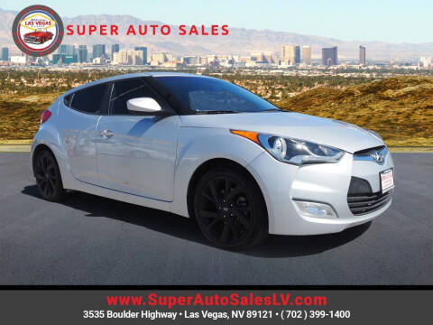 2017 Hyundai Veloster for sale at Super Auto Sales in Las Vegas NV