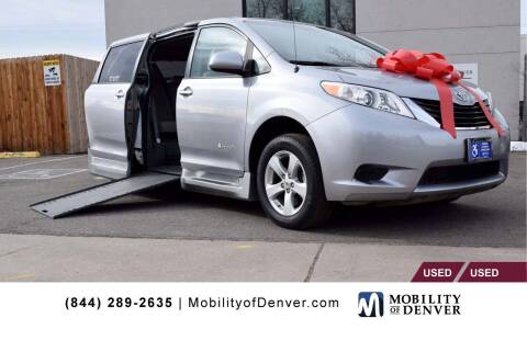 2013 Toyota Sienna for sale at CO Fleet & Mobility in Denver CO