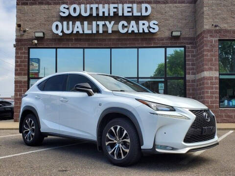 2017 Lexus NX 200t for sale at SOUTHFIELD QUALITY CARS in Detroit MI