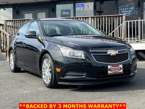2012 Chevrolet Cruze for sale at CERTIFIED CAR CENTER in Fairfax VA
