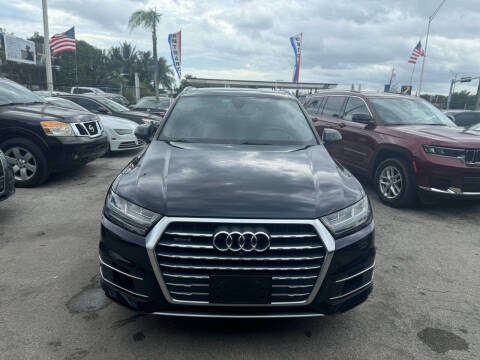 2017 Audi Q7 for sale at America Auto Wholesale Inc in Miami FL