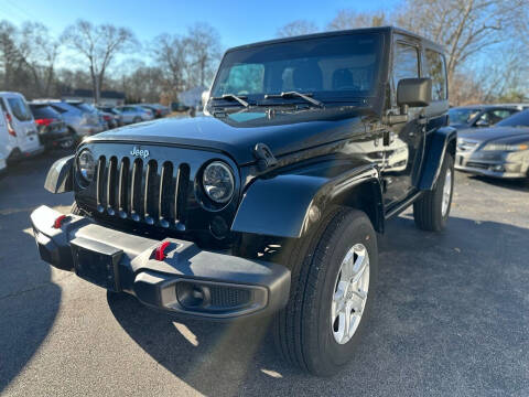 2014 Jeep Wrangler for sale at SOUTH SHORE AUTO GALLERY, INC. in Abington MA