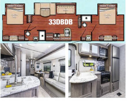 2021 Gulf Stream Conquest 33DBDB