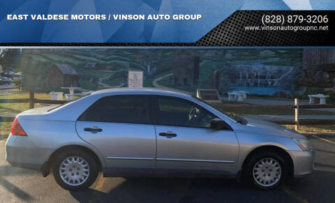 2006 Honda Accord for sale at EAST VALDESE MOTORS / VINSON AUTO GROUP in Valdese NC