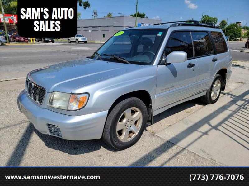 2002 Subaru Forester for sale at SAM'S AUTO SALES in Chicago IL