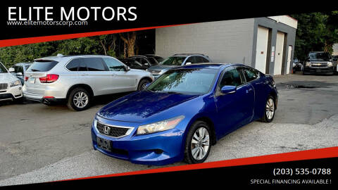 2010 Honda Accord for sale at ELITE MOTORS in West Haven CT