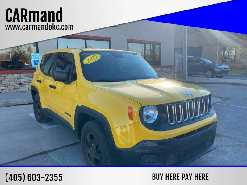 2017 Jeep Renegade for sale at carmand in Oklahoma City OK