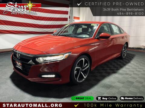 2018 Honda Accord for sale at STAR AUTO MALL 512 in Bethlehem PA