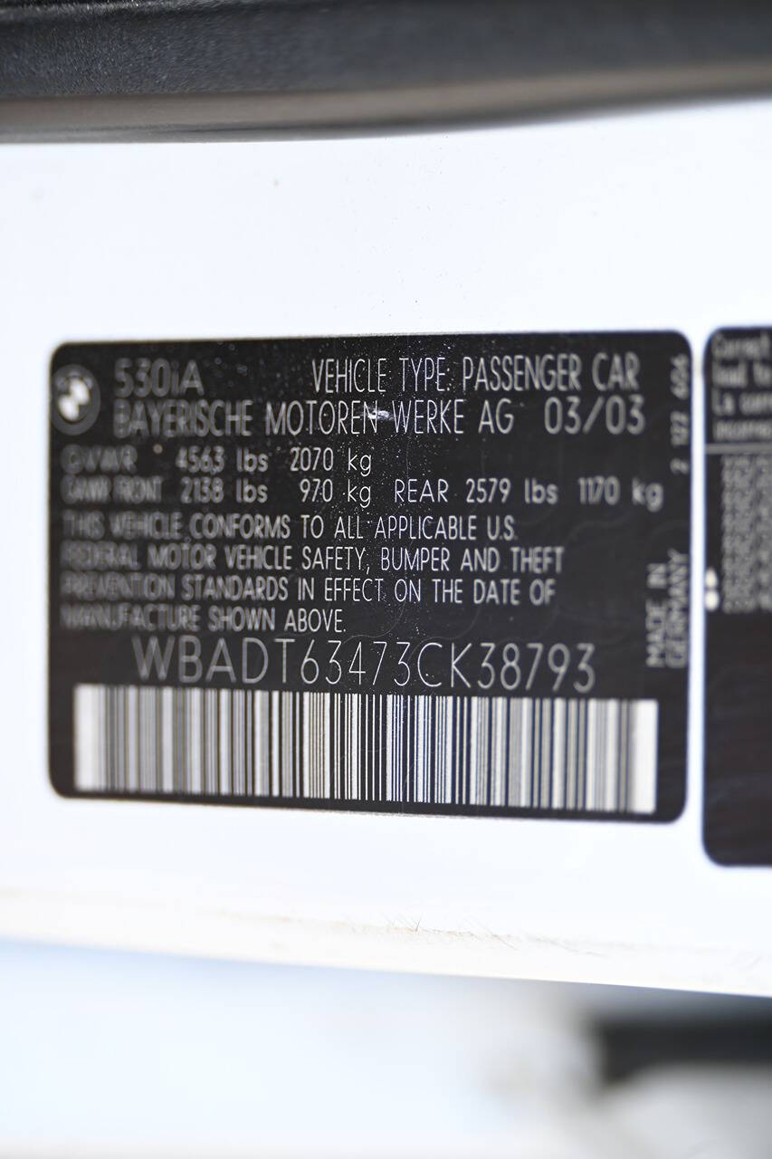 2003 BMW 5 Series 66