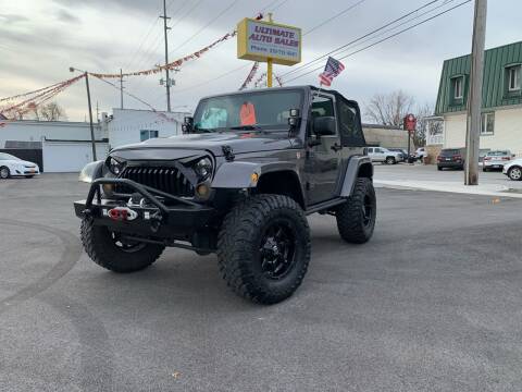 2017 Jeep Wrangler for sale at Ultimate Auto Sales in Crown Point IN