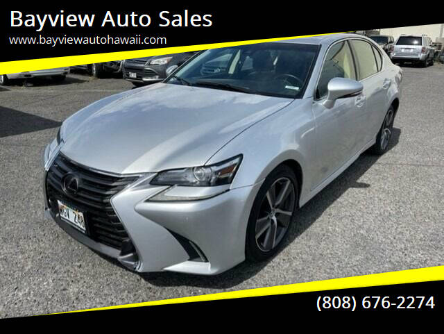 2018 Lexus GS 350 for sale at Bayview Auto Sales in Waipahu HI