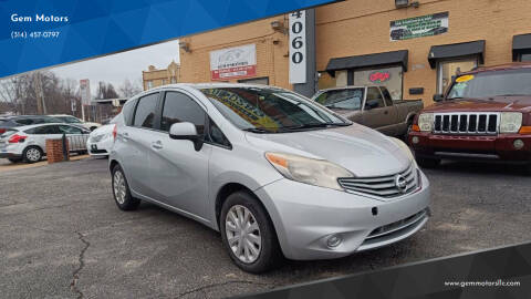 2014 Nissan Versa Note for sale at Gem Motors in Saint Louis MO