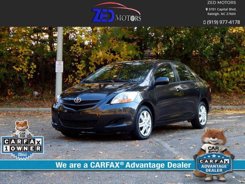 2007 Toyota Yaris for sale at Zed Motors in Raleigh NC