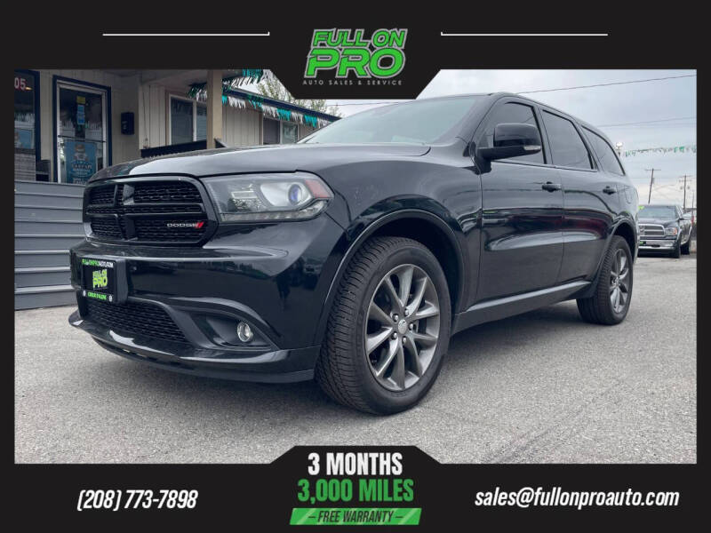 2018 Dodge Durango GT