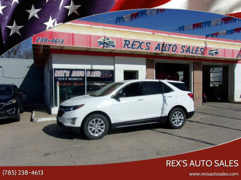 2018 Chevrolet Equinox for sale at Rex's Auto Sales in Junction City KS