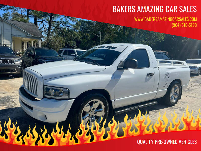 2002 Dodge Ram 1500 for sale at Bakers Amazing Car Sales in Jacksonville FL