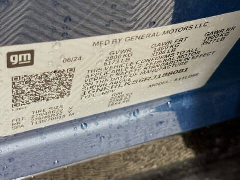 2024 Chevrolet Traverse RS